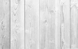 White Wooden Wall Wallpaper