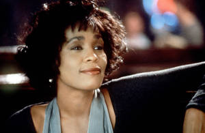 Whitney Elizabeth Houston Smiling Wallpaper