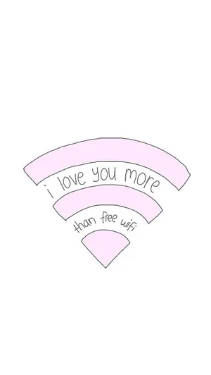 Wi-fi I Love You Wallpaper