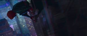 Widescreen Miles Morales Spider-verse Wallpaper