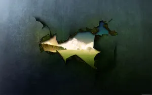 Widescreen Peek To The Wall Wallpaper