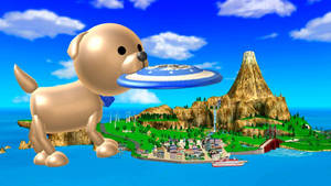 Wii Sports Resort Wuhu Island Frisbee Dog Wallpaper