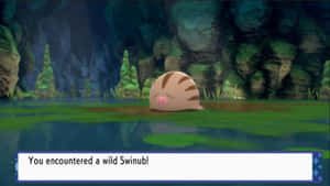 Wild Swinub Wallpaper