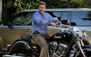 Will Ferrell Strikes A Confident Pose In A Stylish Suit. Wallpaper