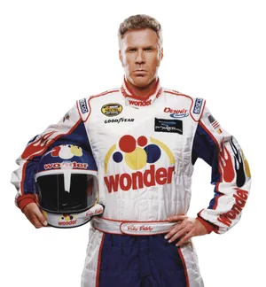 Will Ferrell Striking A Pose In An Elegant Suit Wallpaper