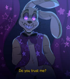 William Afton Five Nights At Freddy's Glitchtrap Wallpaper