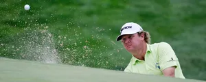 William Mcgirt Hitting A Golf Ball Wallpaper