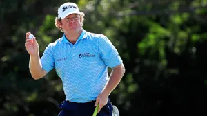 William Mcgirt Holding A Golf Ball Wallpaper
