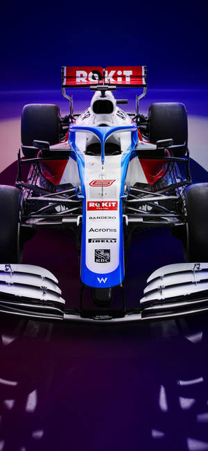 Williams Car With Red Wing Wallpaper