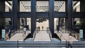 Willis Tower Elegant Entrance Wallpaper