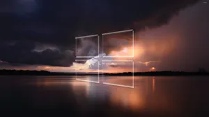 Windows Logo Transparent Wallpaper