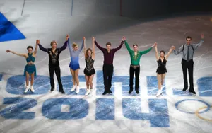 Winter Olympics Figure Skaters Wallpaper