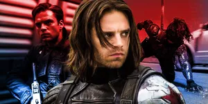 Winter Soldier Bucky Barnes Digital Cover Wallpaper