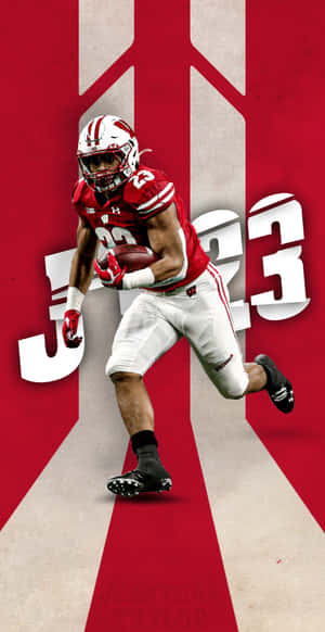 Wisconsin Badgers Enthusiastic Fans Cheering Wallpaper