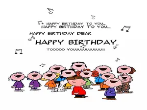 Wishing A Happy Birthday To Charlie Brown! Wallpaper