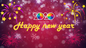 Wishing You A Happy New Year 2020 Wallpaper