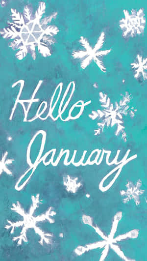 Wishing You Joyful January. Wallpaper