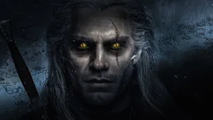 Witcher 4k Geralt With Dragon Eyes Wallpaper