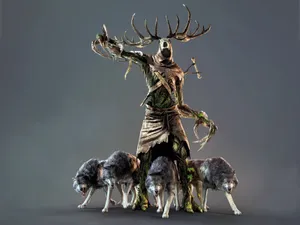 Witcher Leshen Wendigo Wallpaper