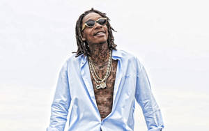 Wiz Khalifa Smiling Wallpaper