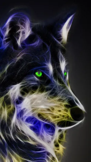 Wolf Cool Design Iphone Wallpaper