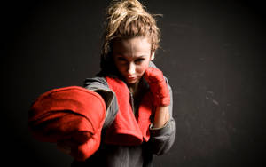 Woman Boxing Sport Wallpaper