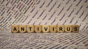 Wood Boggle Dice Spelling Antivirus Wallpaper