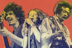 Woodstock Headliners Collage Wallpaper