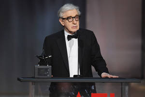 Woody Allen At Life Achievement Award Gala Tribute Wallpaper