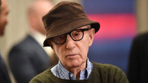 Woody Allen At Wonder Wheel Screening Wallpaper