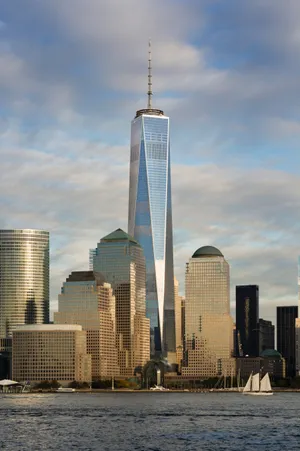 World Trade Center Morning Sunrise Wallpaper