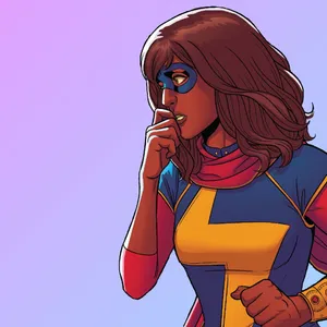 Worried Ms Marvel Wallpaper