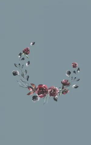 Wreath Painting For Instagram Stories Wallpaper