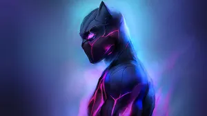 Wrecked Black Panther Wallpaper