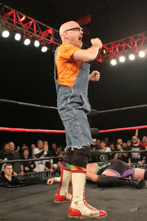 Wrestler_ Celebration_ Victory_ Moment.jpg Wallpaper