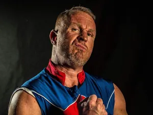 Wrestler Doug Williams Funny Face Wallpaper