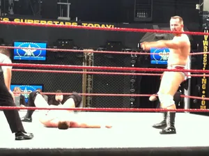 Wrestler Doug Williams Victory Wallpaper