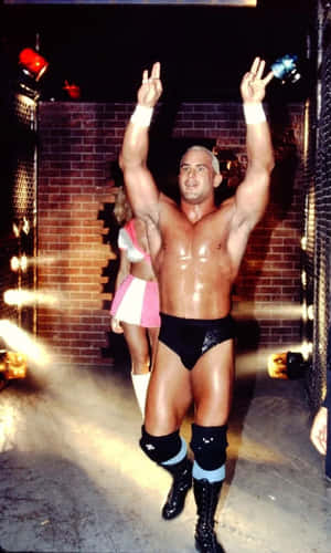 Wrestler Entrance Pose Wallpaper