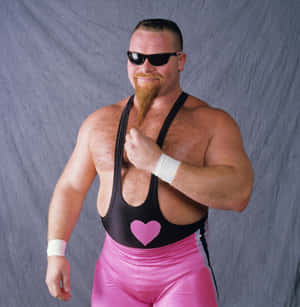 Wrestler Jim Neidhart Smiling Wallpaper