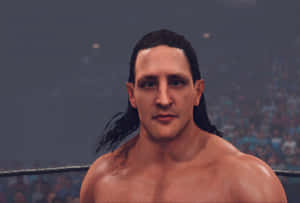 Wrestler Portraitin Ring Wallpaper