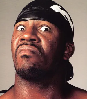 Wrestler Stevie Ray Intense Look Wallpaper