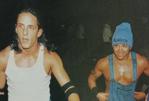 Wrestlers_ Backstage_ Smiles Wallpaper