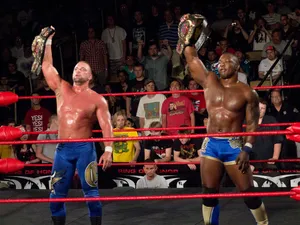 Wrestling Champions Celebration Wallpaper