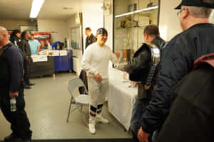 Wrestling Event Backstage Meetand Greet Wallpaper