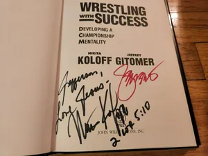 Wrestling With Success Book Signature Wallpaper