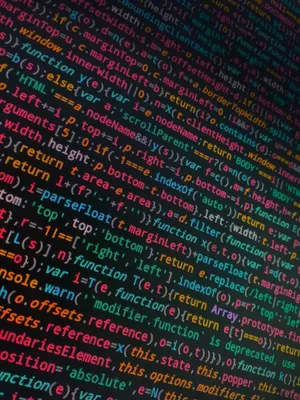 Writing Colorful Codes Which Can Make The Screen Come Alive. Wallpaper