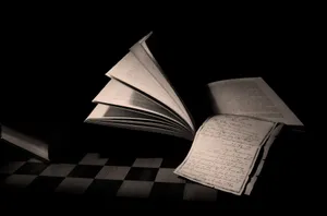 Writter Letter And Reference Book Wallpaper