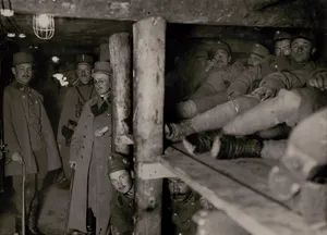 Ww2 Army In A Cave Wallpaper