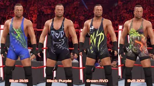 Wwe 2k22 Rob Van Dam Outfits Wallpaper