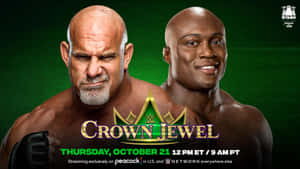 Wwe Crown Jewel 2021 Featuring Bobby Lashley Wallpaper